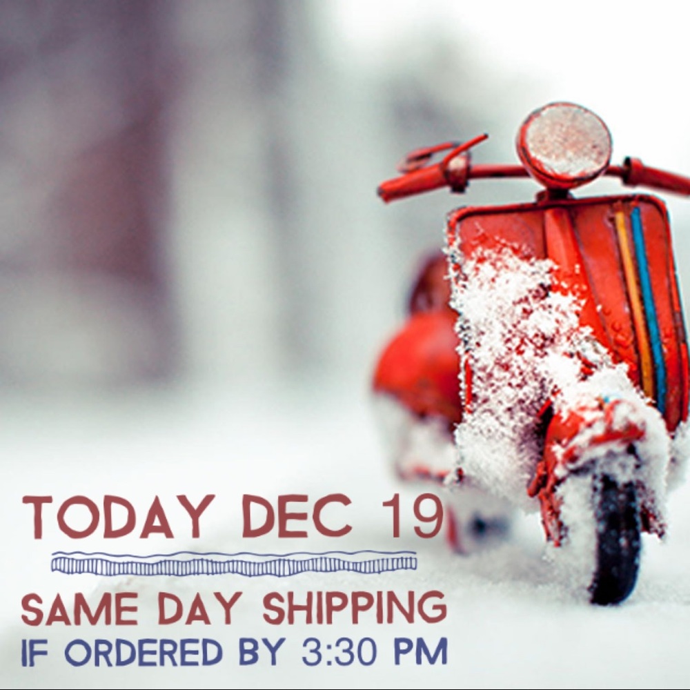 Order Today by 3:30 & it will be to USPS  by 5 pm